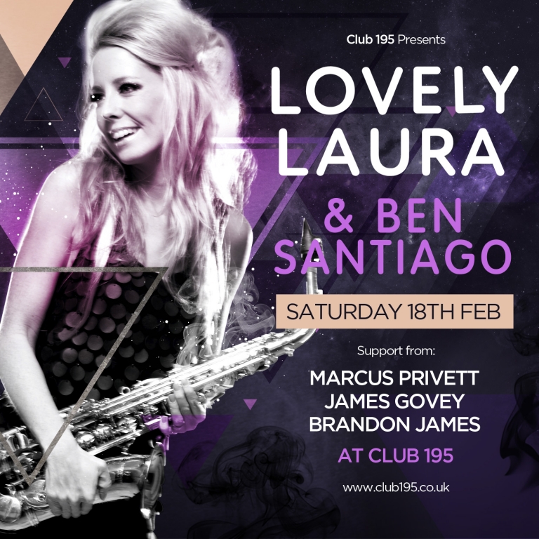 Lovely Laura & Ben Santiago @Club 195, Essex (UK)